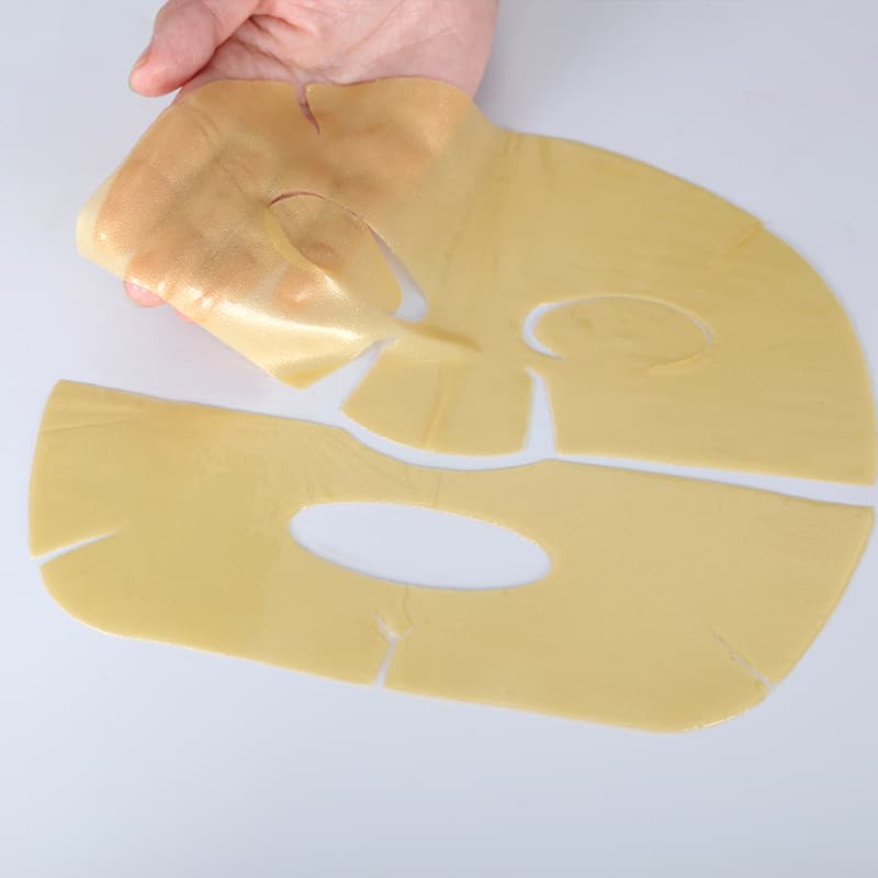 24k Gold Bio-Cloud Mask Deep Hydrating Hyaluronic Acid Hydrogel Jelly Mask Skin Collagen Face Sheet Mask thumbnail 7