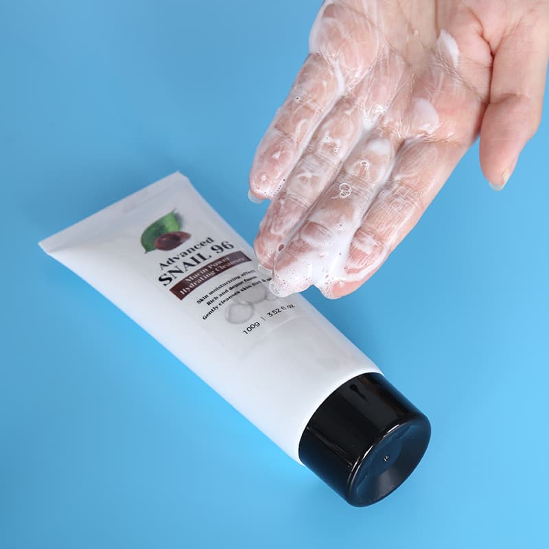 96% Snail Slime Serum Glutinous Rice Flour Mochi Face Wash Cleanser Skin Set Vitamin C Moisturizing thumbnail 3