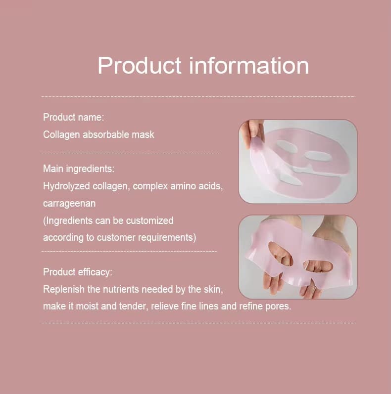 Collagen Absorbable Masks detail 4