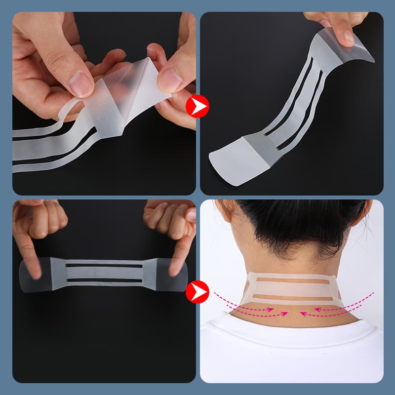 Body Neck Wrinkle Patches Tightening Anti-Aging Lifting Adhesive Collagen Neck Mask Tapes Lift thumbnail 7