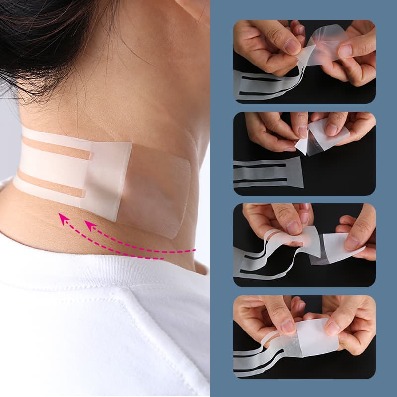 Body Neck Wrinkle Patches Tightening Anti-Aging Lifting Adhesive Collagen Neck Mask Tapes Lift thumbnail 8