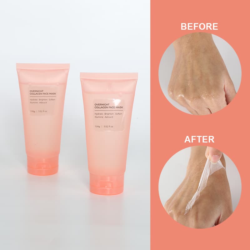 Collagen Night Wrapping Mask Deeply Hydrate Peel Off Mask Face Care Masking Sheet Korean thumbnail 5