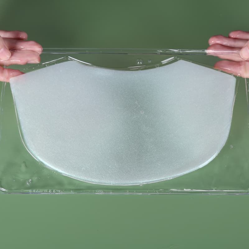 Collagen Sheet Neck Mask Whitening Vitamin C Firming Hydrating Moisturizer with Caviar Care Neck Wrinkle Patches thumbnail 8