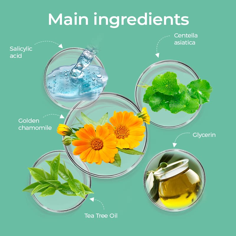 Colorful Star Vitamin B5 Aloe Acne Removing Patch Transparent Pimple Patches for Face thumbnail 2