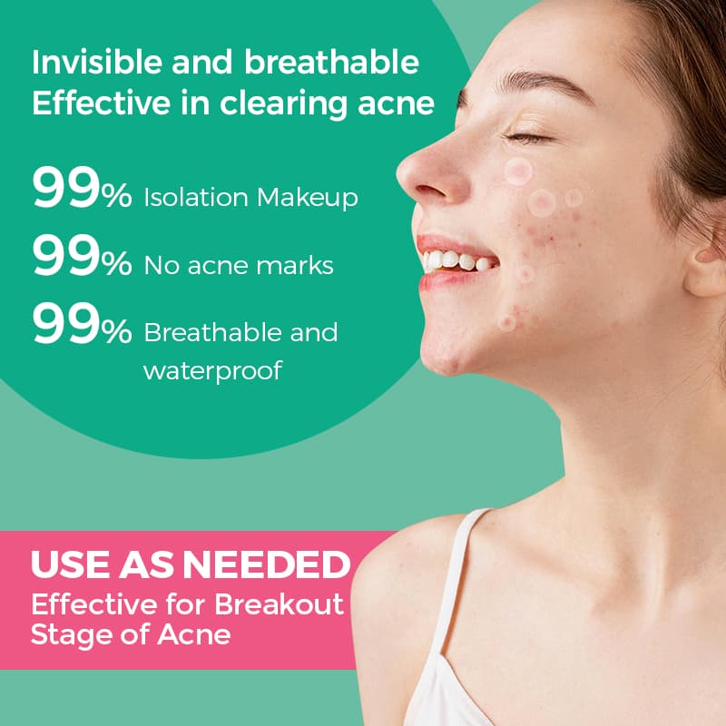 Colorful Star Vitamin B5 Aloe Acne Removing Patch Transparent Pimple Patches for Face thumbnail 9