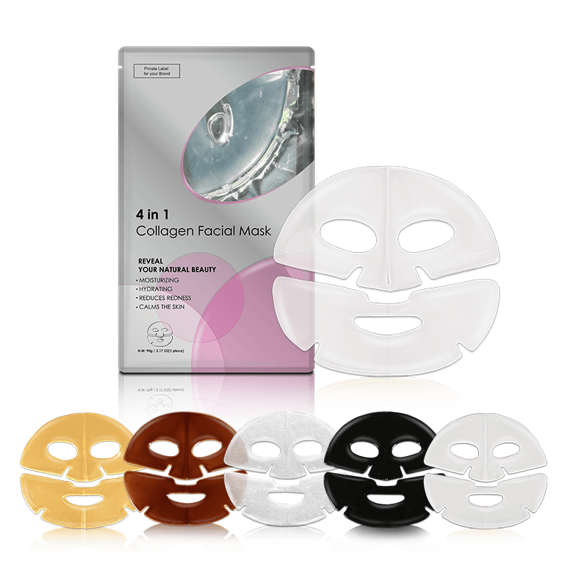 Cosmetic Vitamin C Moisturizing Face Sheet Mask Crystal Hydrogel Collagen Korea Beauty Facial Skin Mask thumbnail 2