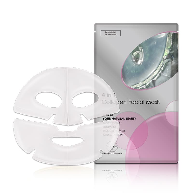 Cosmetic Vitamin C Moisturizing Face Sheet Mask Crystal Hydrogel Collagen Korea Beauty Facial Skin Mask thumbnail 4
