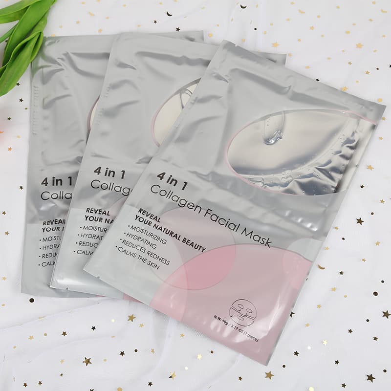 Cosmetic Vitamin C Moisturizing Face Sheet Mask Crystal Hydrogel Collagen Korea Beauty Facial Skin Mask thumbnail 5