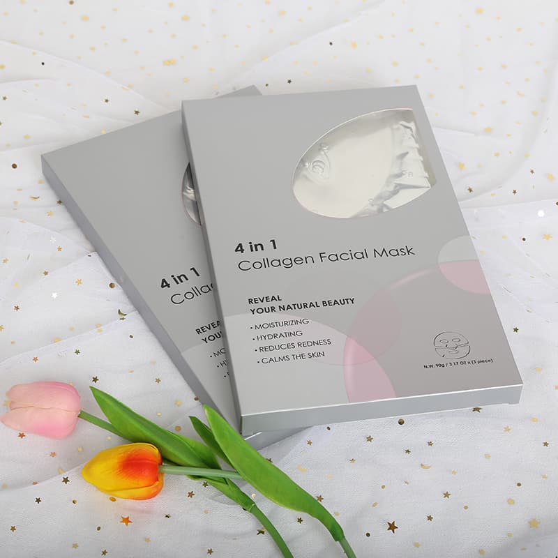 Cosmetic Vitamin C Moisturizing Face Sheet Mask Crystal Hydrogel Collagen Korea Beauty Facial Skin Mask thumbnail 6