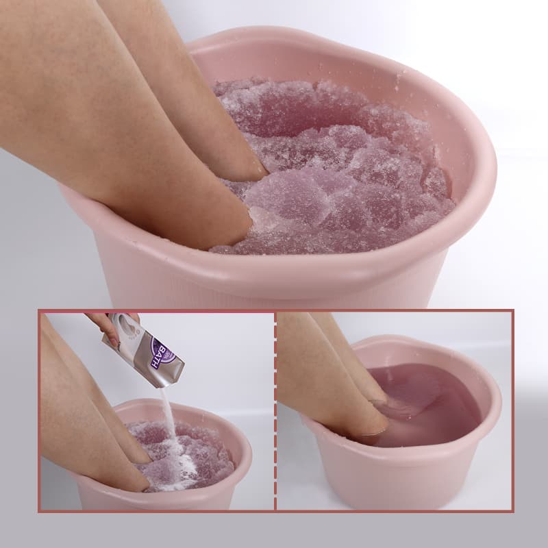 Crystal Jelly Exfoliating Moisturizing Lavender Foot Bath Salt Skin Care Foot Spa Pedicure thumbnail 3
