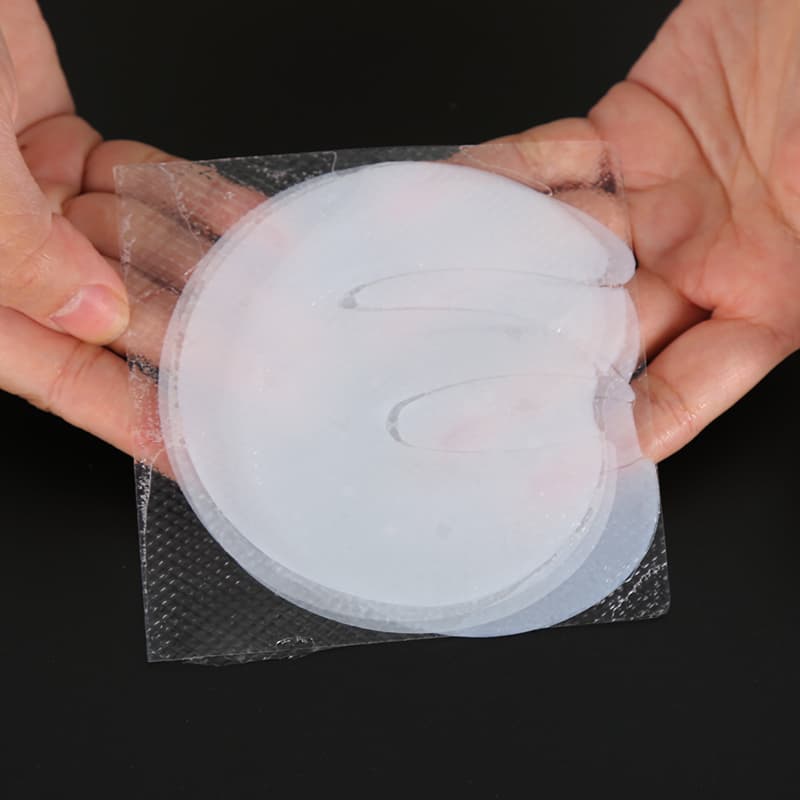 Custom Korean Collage Eye Pads Patches Hydrogel Vitamin Crystal Sheet Moisturizing Under Eye Mask - image 1