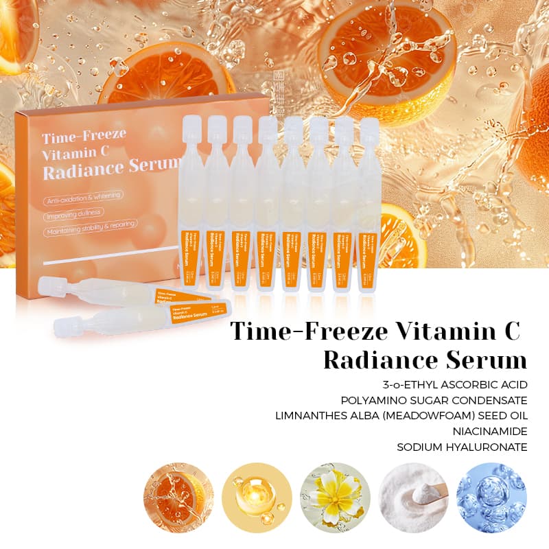 Customizable Vitamin C Radiance Korean Skin Care Vitamin C Serum Beauty Facial Whitening Serum thumbnail 13