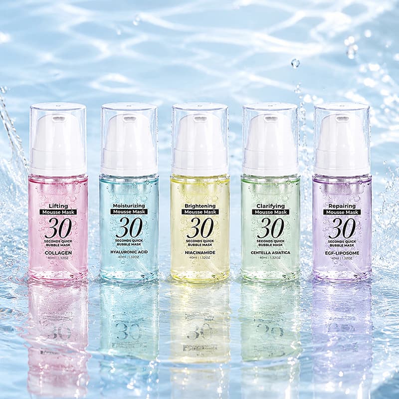 Deep Moisturizing Oxygen Bubble Mask Sheet Sodium Hyaluronate Foam Bubble Toner for Dull Skin thumbnail 8