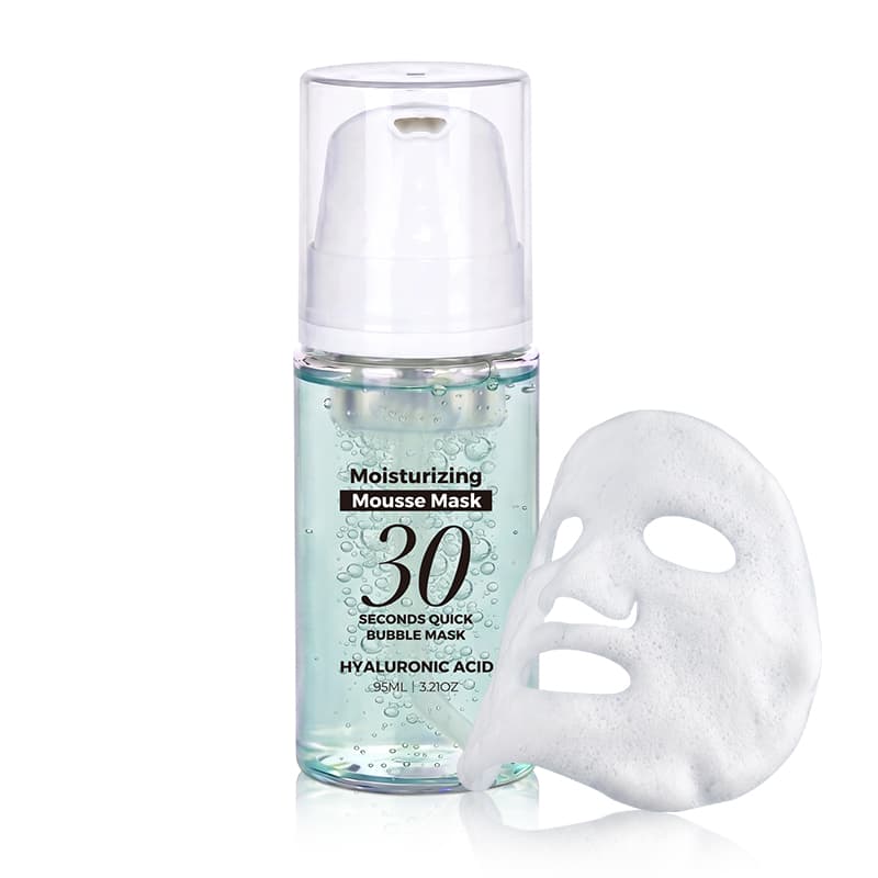 Deep Moisturizing Oxygen Bubble Mask Sheet Sodium Hyaluronate Foam Bubble Toner for Dull Skin Private Label B thumbnail 2