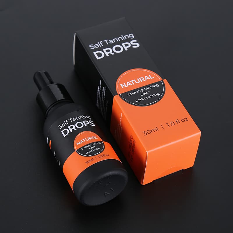Direct Self Tanning Drops Vegan Face Lotion Dark Sunless Tanner Face Serum Vitamin C thumbnail 6