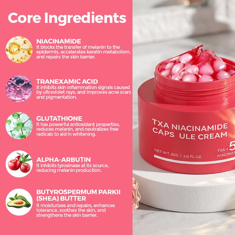 Glass Skin PDRN Collagen Capsule Cream Anti-aging Firming 3D Jelly Face Moisturizer with Hyaluronic Acid thumbnail 7