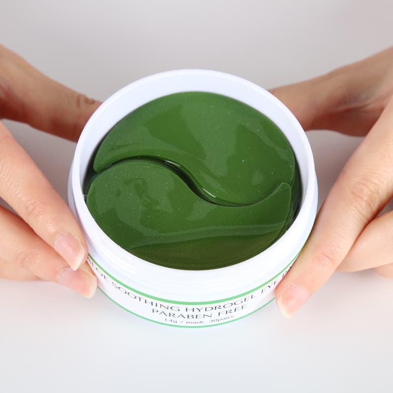 Green Tea Centella Dry Gel Dark Circle Under Eye Mask Skincare Eye Patches Skincare thumbnail 2