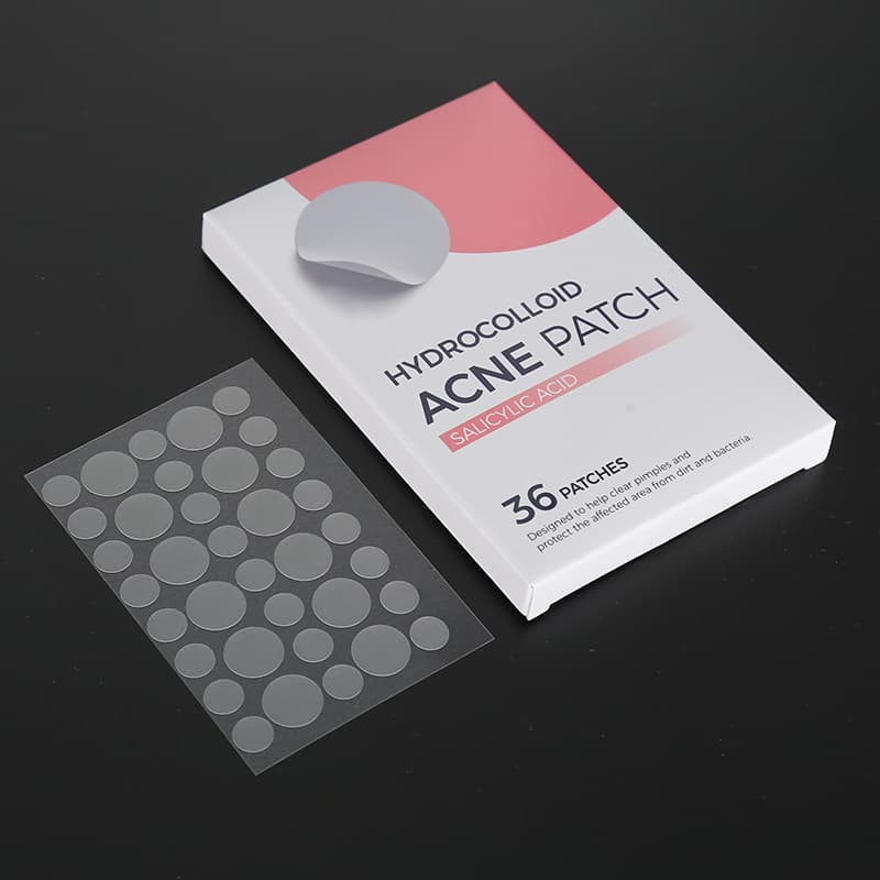 Hydrocolloid Salicylic Acid Acne Pimple Patch Facial Acne Products Dots for Spots Acne Patches thumbnail 2