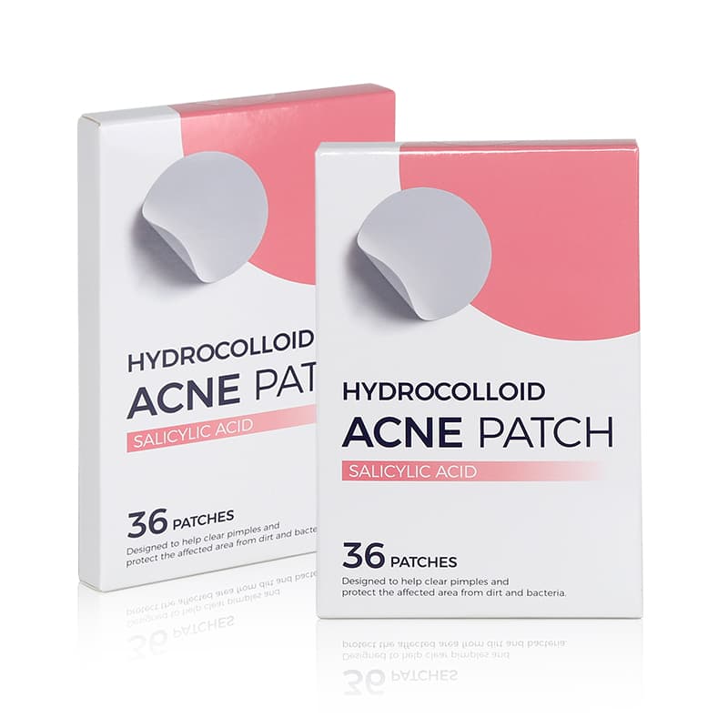 Hydrocolloid Salicylic Acid Acne Pimple Patch Facial Acne Products Dots for Spots Acne Patches thumbnail 8