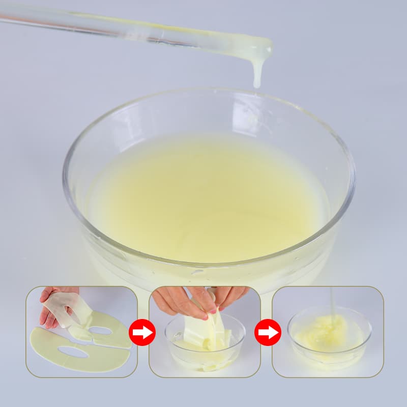Hydrogel Bio-Collagen Anti Wrinkle Firming Hydrating Overnight Sleeping Sheet Facial Hydration Mask thumbnail 7