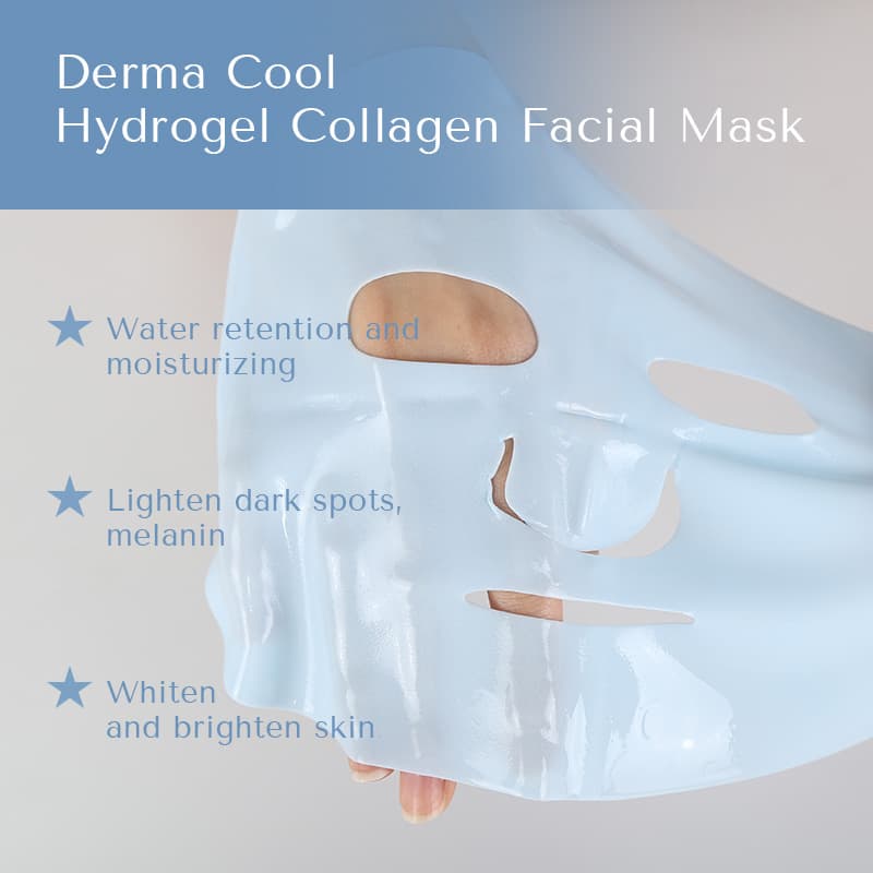 Hydrogel Sheet Mask Soothing Whitening Vitamin C Anti-Wrinkle Chamomile Strawberry Cucumber Facial Mask for All Skin Types thumbnail 5