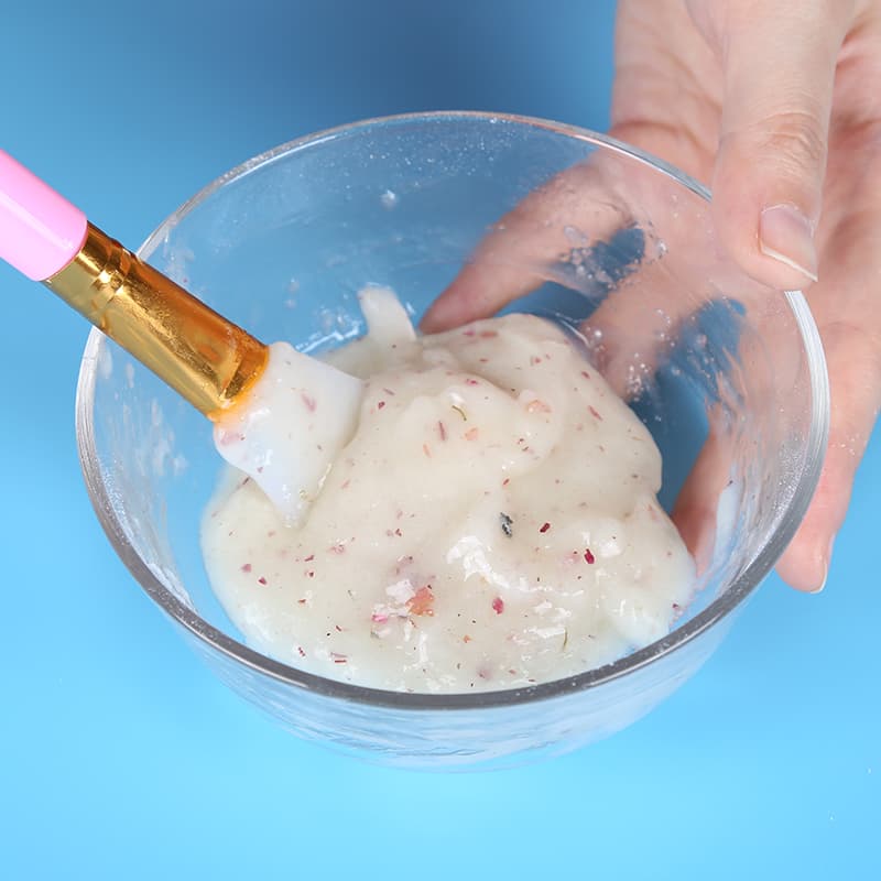 Jelly Moisturizing Peel-Off Facial Mask Powder Rose Pearl Natural Soft Glow Clay Mask Beautys Customizable thumbnail 13