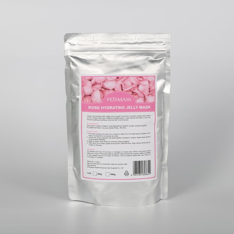 Jelly Moisturizing Peel-Off Facial Mask Powder Rose Pearl Natural Soft Glow Clay Mask Beautys Customizable thumbnail 15
