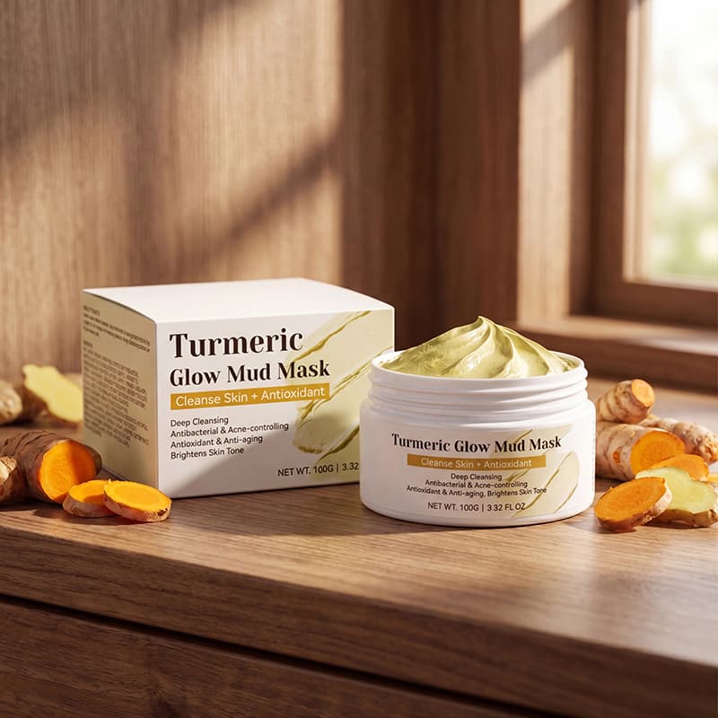 Kaolin Chamomilla Recutita Brighten Clay Mask Curcuma Longa Gentle Exfoliation Mud Mask Wholesale Y thumbnail 14