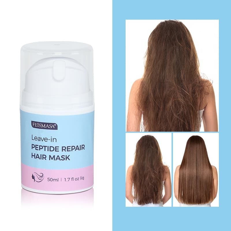 Keratin Collagen Hair Mask Cream Damage Repair Hair Care Products Leave-in Hair Protein Mask thumbnail 5
