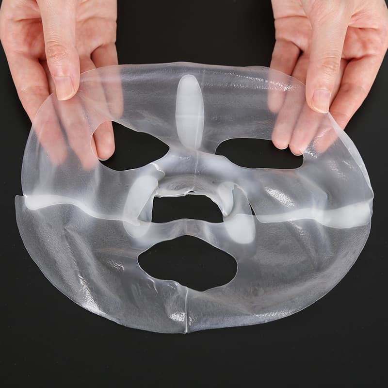 Korea Jelly Face Sheet Hydrogel Care Mask Vitamin C Hydrating Collagen Absorbable Facial Mask - image 1