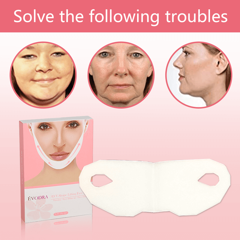 Lifting Slim Facial v Line Facial Mask,OEM Collagen Facial Sheet Mask,double Rducer Chin up Patch Korean Facial Masks thumbnail 2