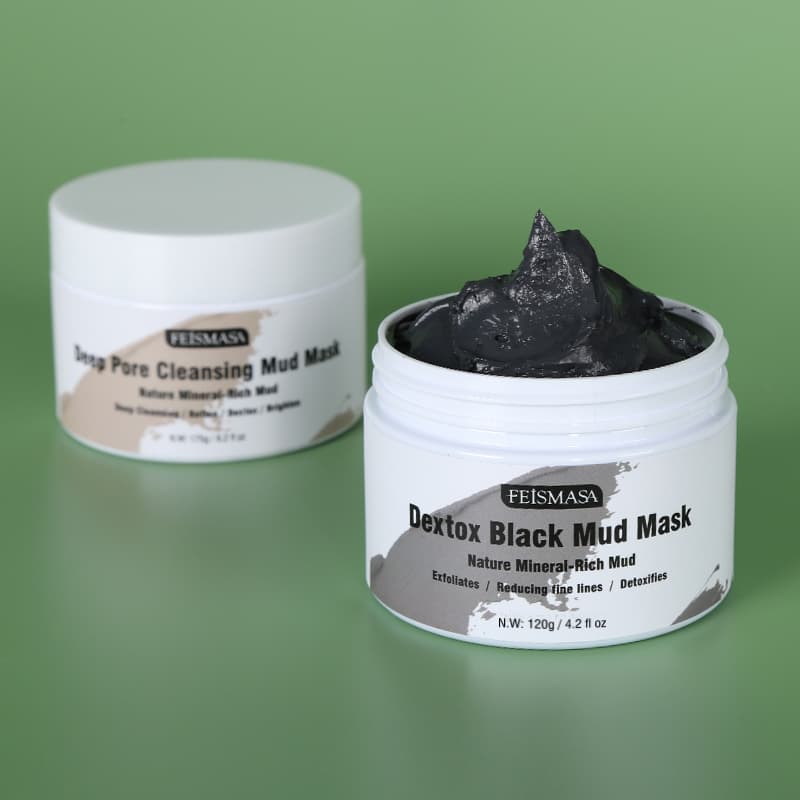 Logo Clay Powder Face Skin Mask Vitamin C  Mud Mask for Deep Cleansing Minimize Pores Moisturizing Clay Mask thumbnail 19