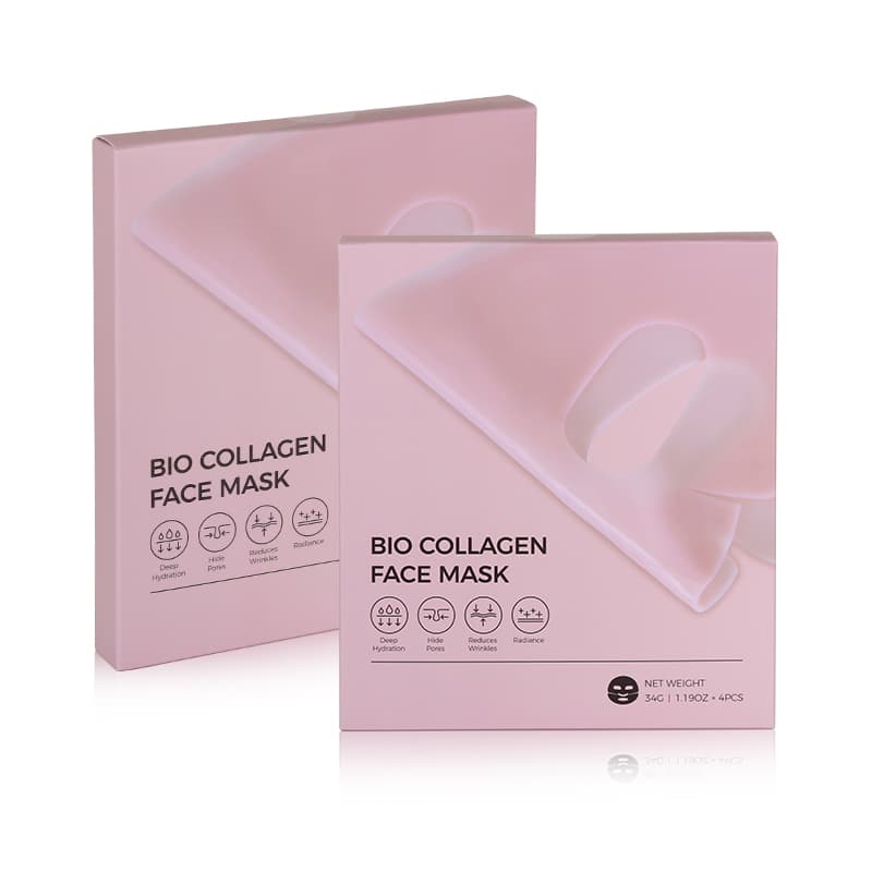 Logo Jelly Hyaluronic Pink Collagen Sheet PDRN Gel Mask Skin Hydrating Firming Facial Masks thumbnail 3