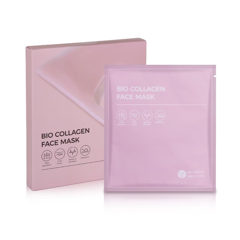 Logo Jelly Hyaluronic Pink Collagen Sheet PDRN Gel Mask Skin Hydrating Firming Facial Masks thumbnail 4