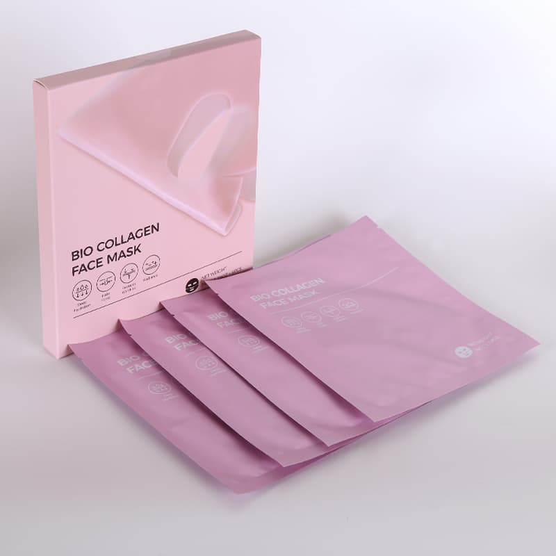 Logo Jelly Hyaluronic Pink Collagen Sheet PDRN Gel Mask Skin Hydrating Firming Facial Masks thumbnail 7