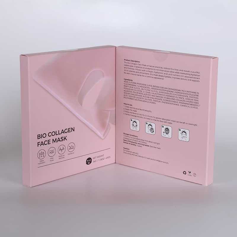 Logo Jelly Hyaluronic Pink Collagen Sheet PDRN Gel Mask Skin Hydrating Firming Facial Masks thumbnail 9
