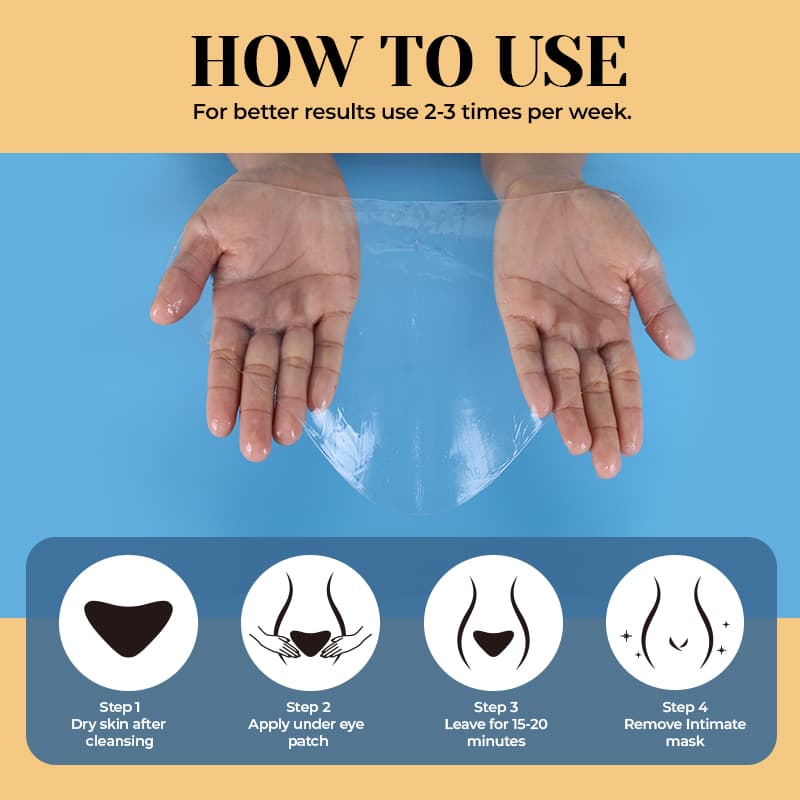 Logo Korean Jelly Yoni Sheet T Mask Private Part Vagina Moisturizer Bikini Mask Shape Collagen thumbnail 6