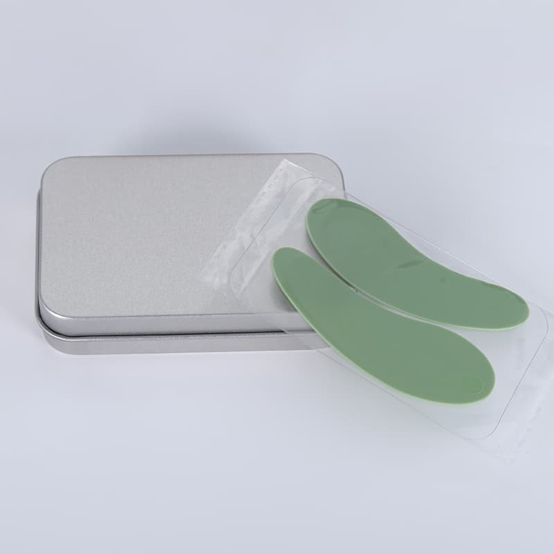 Logo Silicone Puffy Collagen Korean Eye Patches Reusable Under Eye Sheet Masks Pads thumbnail 8