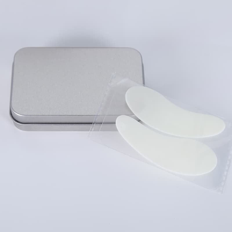 Logo Silicone Puffy Collagen Korean Eye Patches Reusable Under Eye Sheet Masks Pads thumbnail 11