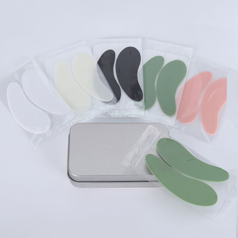 Logo Silicone Puffy Collagen Korean Eye Patches Reusable Under Eye Sheet Masks Pads thumbnail 18