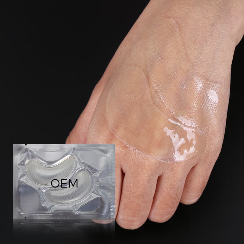 Mesh Collagen Crystal Gel Disposable Hydrogel Skincare Under Topical Eye Patches Custom Eye Sleep Masks thumbnail 2