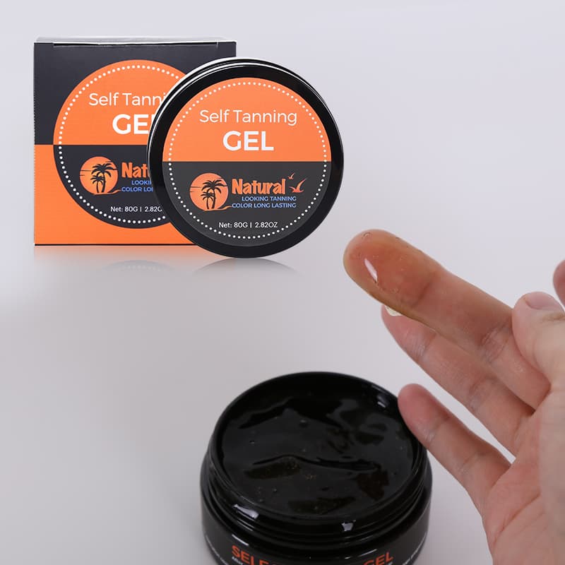 Natural Self Tanning Gel with Bronzing Drops for Face and Body Sunless Glow Hydrating Rapid Tan Formula thumbnail 13
