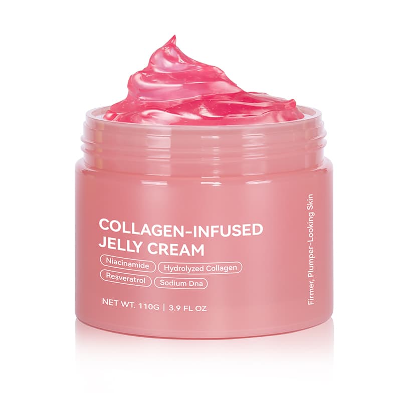 Niacinamide Hydrating Collagen Face Cream Resveratrol Moisturizing Collagen Jelly Cream thumbnail 9