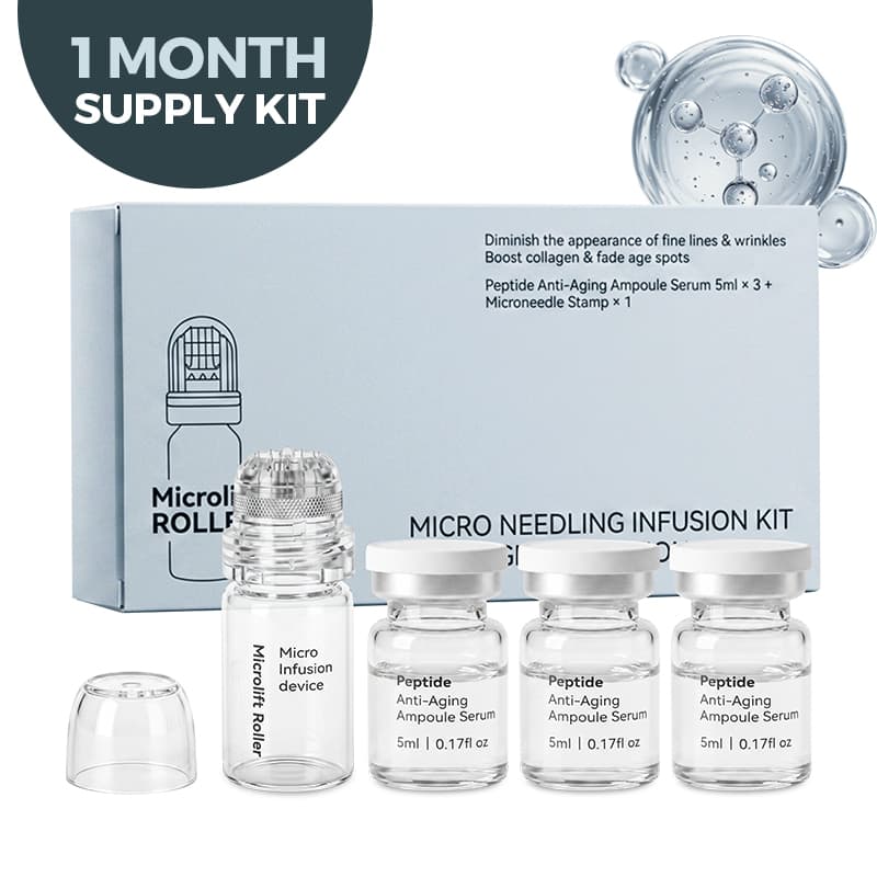 Niacinamide Peptide Anti-Aging Microlitre Serum Hydrolyzed Collagen Microlitre Kit - image 1