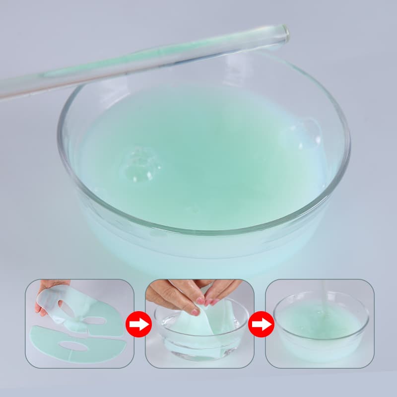 Night Wrapping Deep Overnight Sleeping Mask Facial Lifting Anti Wrinkle Green Bio Collagen Face Mask thumbnail 4