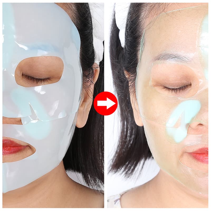 Night Wrapping Deep Overnight Sleeping Mask Facial Lifting Anti Wrinkle Green Bio Collagen Face Mask thumbnail 5