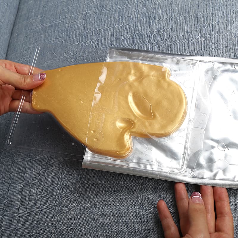 Nourishing Whitening Jelly Hydrating Anti-Wrinkle 24K Gold Crystal Collagen Hand Mask thumbnail 5