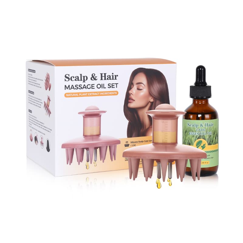 Organic Vegan Peptides Moisturizing Hair Growth Serum for Hair Regrowth & Scalp Massage - image 1