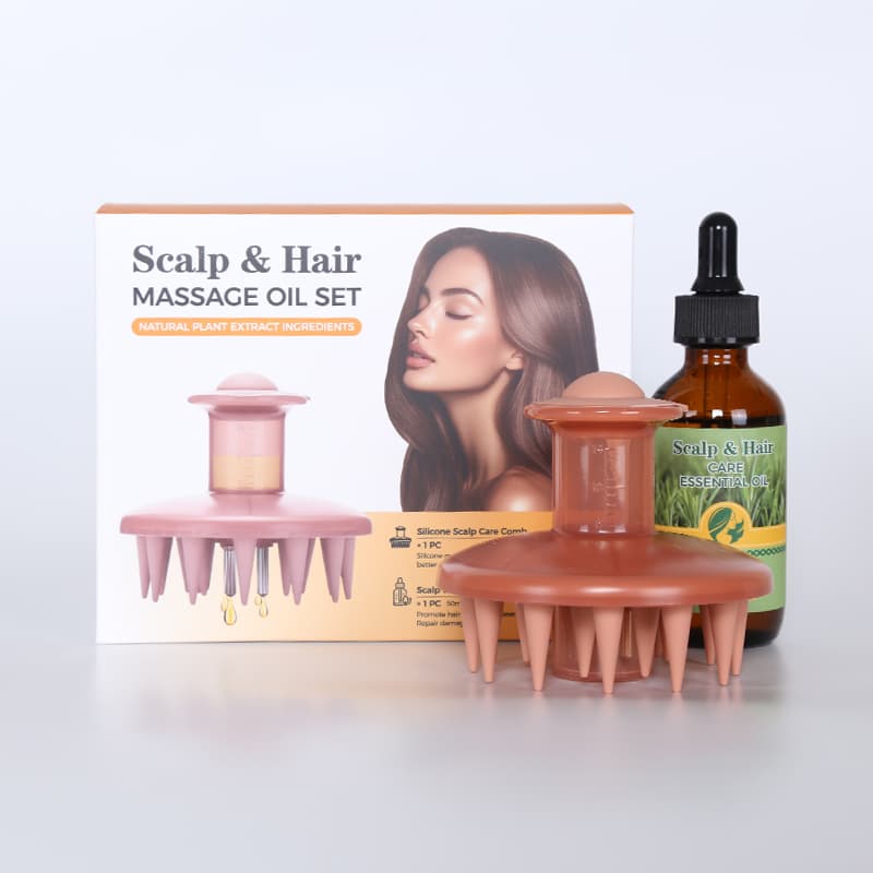 Organic Vegan Peptides Moisturizing Hair Growth Serum for Hair Regrowth & Scalp Massage thumbnail 3