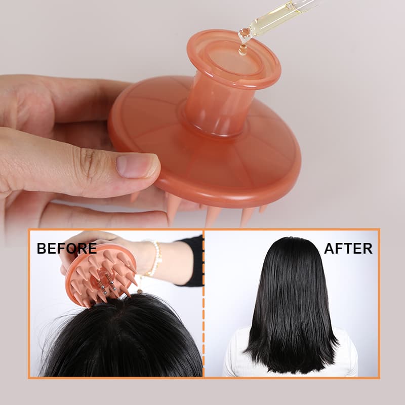 Organic Vegan Peptides Moisturizing Hair Growth Serum for Hair Regrowth & Scalp Massage thumbnail 13